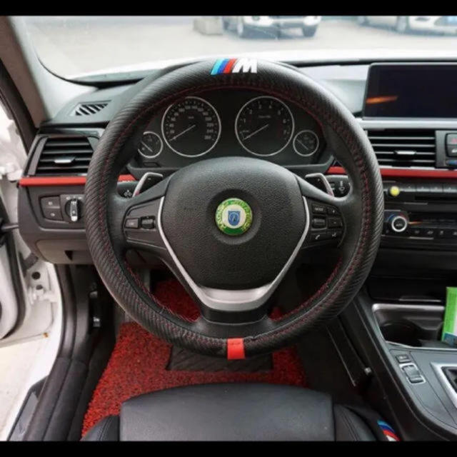 BMW   BMW ///M ステアリングホィールカーボン調カバー ハンドルカバー