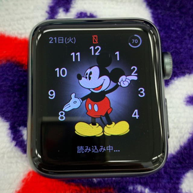 Apple(アップル)のApple Watch series2 Nike+ ミッキー メンズの時計(腕時計(デジタル))の商品写真