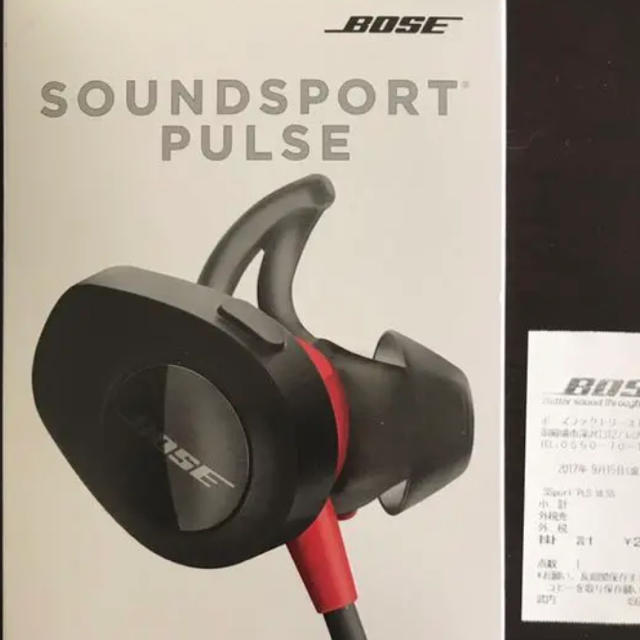 Bose soundsport pulse wirelessイヤホンヘッドフォン/イヤフォン