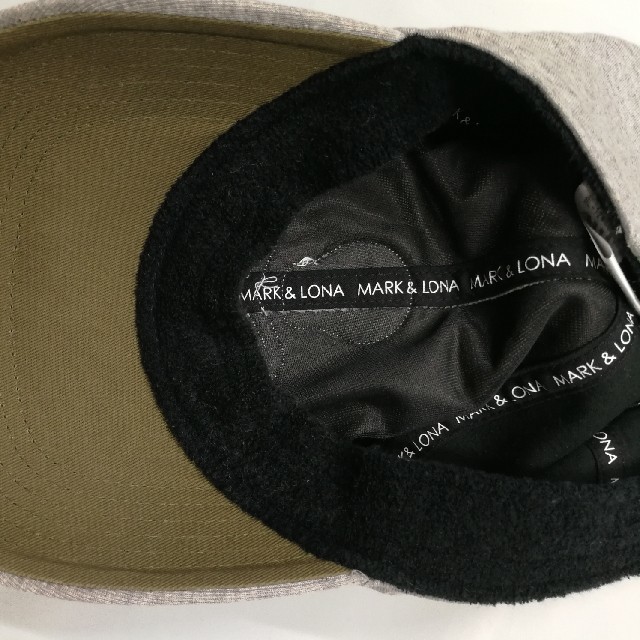 MARK&LONA(マークアンドロナ)のマーク&ロナ　キャップ　グレー　レディース レディースの帽子(キャップ)の商品写真