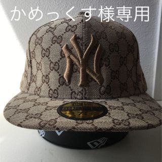 ニューエラー(NEW ERA)の【かめっくす様専用】ニューエラ ニューヨークヤンキース キャップ ブラウン(キャップ)