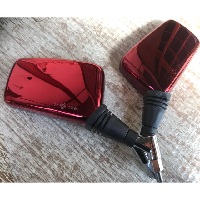 新品塗装 メッキ キャンディーレッド ナポレオンミラータイプ 新品塗装 メッキ キャンディーレッド ナポレオンミラータイプ