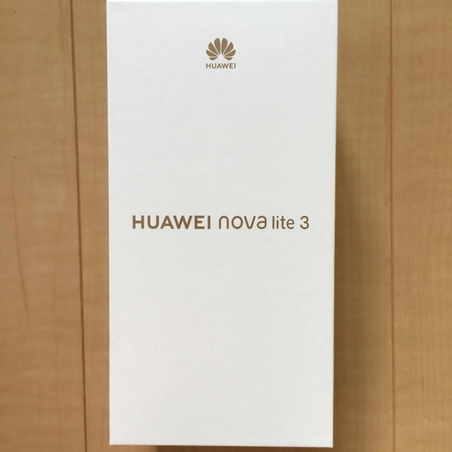 HUAWEI nove lite3，オーロラブルー、新品未開封、ファーウェイ