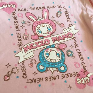 メゾピアノジュニア(mezzo piano junior)のメゾピアノジュニア 長袖Tシャツ サイズ150(Tシャツ/カットソー)