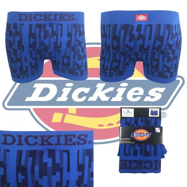 Dickies(ディッキーズ)のディッキーズメンズボクサーパンツ2枚セットブルー×ブラックL/新品 メンズのアンダーウェア(ボクサーパンツ)の商品写真