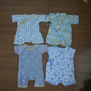 コンビミニ(Combi mini)の全てコンビミニ　男の子セット(ロンパース)