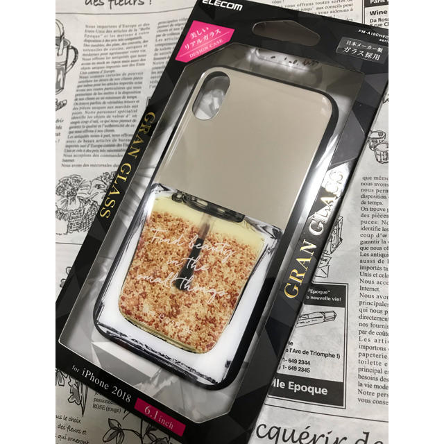 ELECOM - iPhone XR♛ネイル✨ ガラスケース カバーの通販 by kurage ‪✯‬shop｜エレコムならラクマ