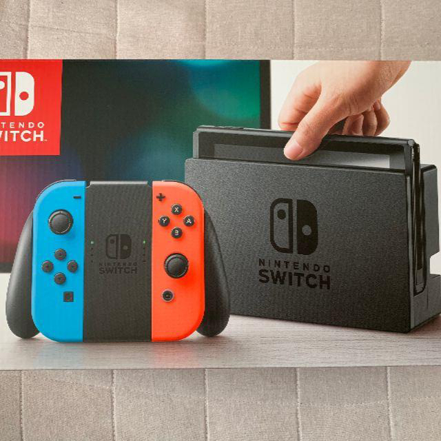 新品!即発送!☆Switch 任天堂スイッチ本体 ネオン ニンテンドウ