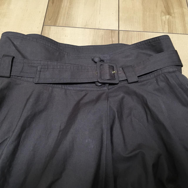 ハイウエスト ロングスカート チャコール レディースのスカート(ロングスカート)の商品写真
