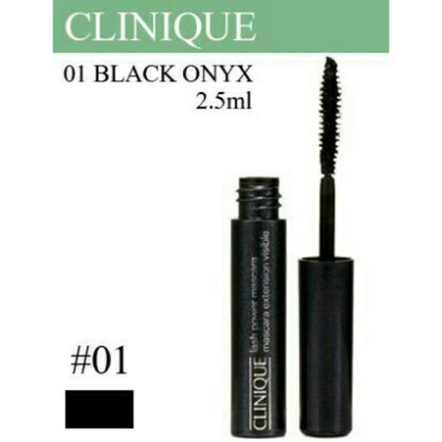 CLINIQUE(クリニーク)のCLINIQUE ラッシュパワーマスカラ ブラックオニキス ミニ 2.5ml コスメ/美容のベースメイク/化粧品(マスカラ)の商品写真