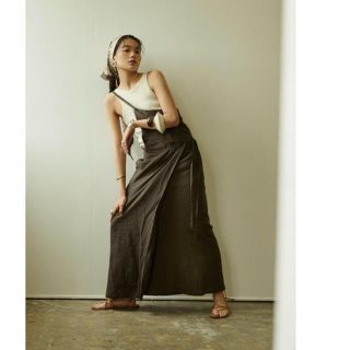 リトルスージー One Shoulder Sarong Wrap Skirt