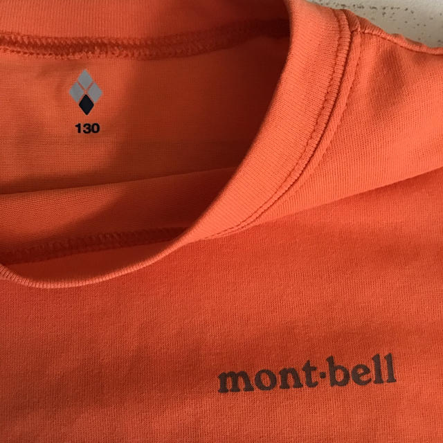 mont bell(モンベル)のTシャツ☆130 キッズ/ベビー/マタニティのキッズ服男の子用(90cm~)(Tシャツ/カットソー)の商品写真