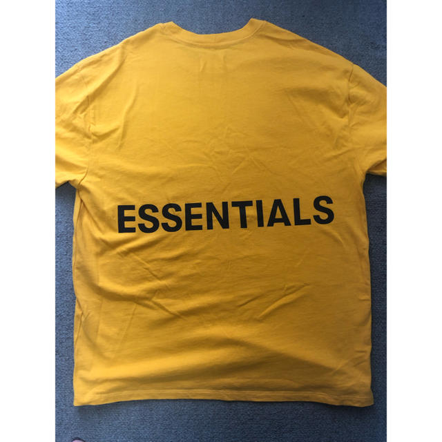 FOG Essentials Boxy Graphic T-shirt 黄 M