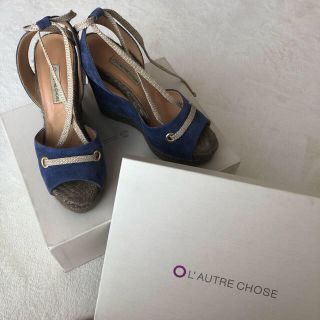 ロートレショーズ(L'AUTRE CHOSE)のL'ATUTRE CHOSE ♡ 美品 ♡ 37(サンダル)