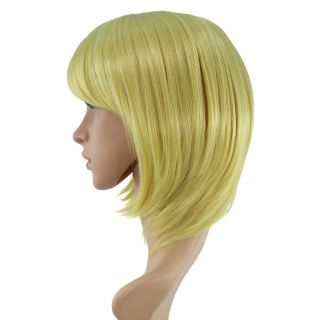 金髪 耐熱コスプレウィッグ Wigs2you C-010 ショート