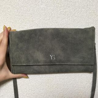 ワイズ(Y's)のY'S長財布 取り外しショルダー付き ワイズ ユニセックス(財布)