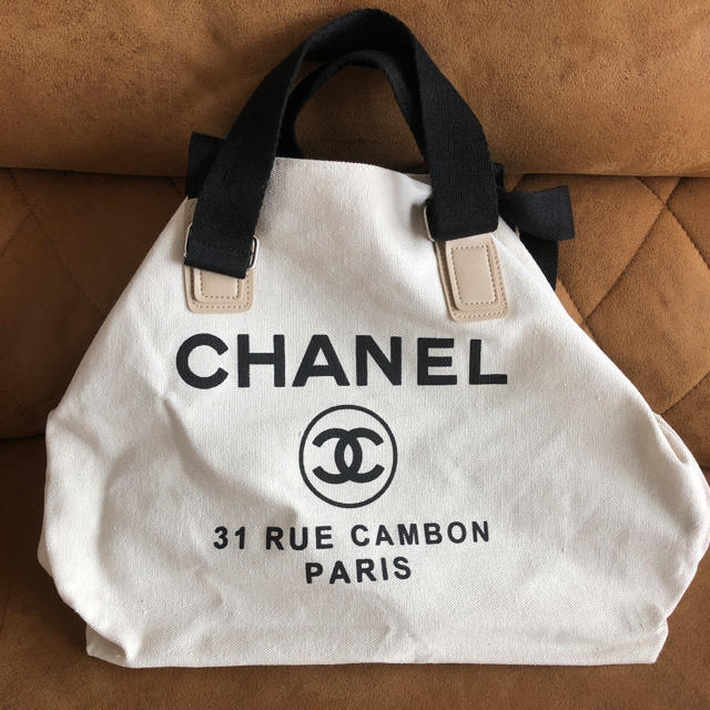 レディースCHANEL ノベルティ トートバッグ キャンバス 新品未使用