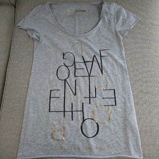 ジャイロホワイト Tシャツ グレー(Tシャツ(半袖/袖なし))