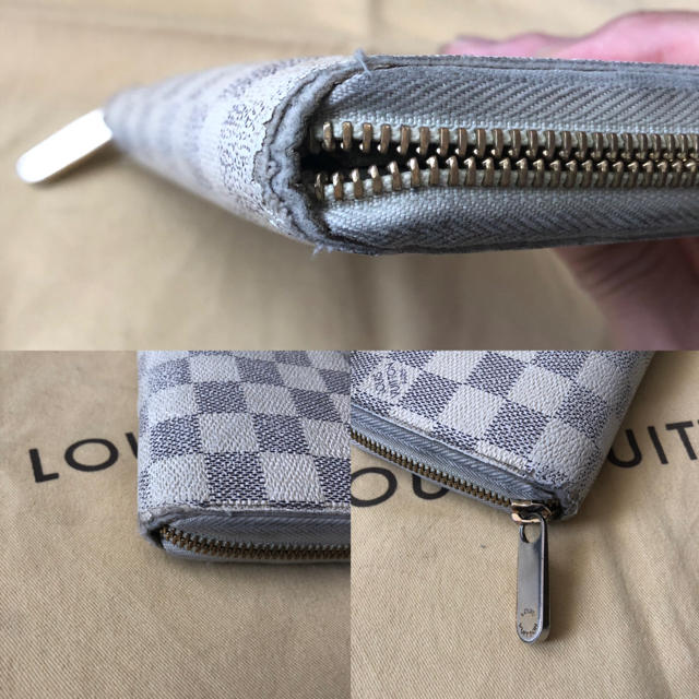 LOUIS VUITTON(ルイヴィトン)のルイヴィトン アズール ジッピーウォレット 最終価格 レディースのファッション小物(財布)の商品写真