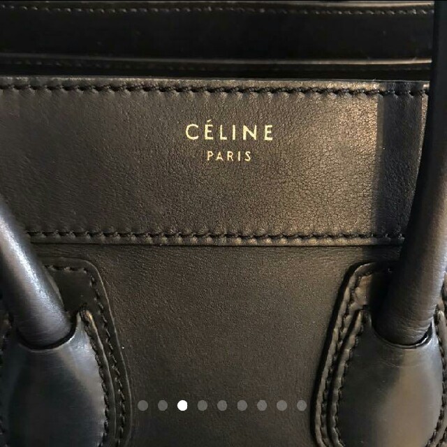 celine(セリーヌ)の直営店購入★CELINE セリーヌ ラゲージ
マイクロ  レディースのバッグ(ハンドバッグ)の商品写真