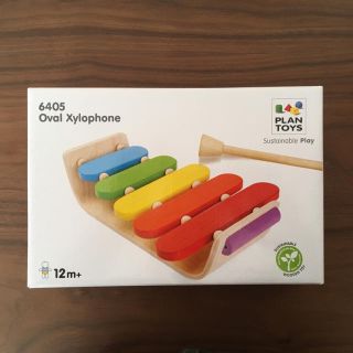 プラントイ(PLANTOYS)のPLANTOYS プラントイ Oval Xylophone おもちゃ 木琴 (楽器のおもちゃ)