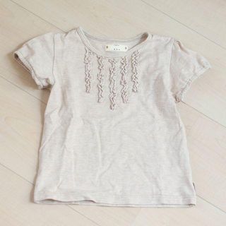 ベルメゾン(ベルメゾン)のベルメゾン　Tシャツ　女の子　100㎝　ベージュ(Tシャツ/カットソー)