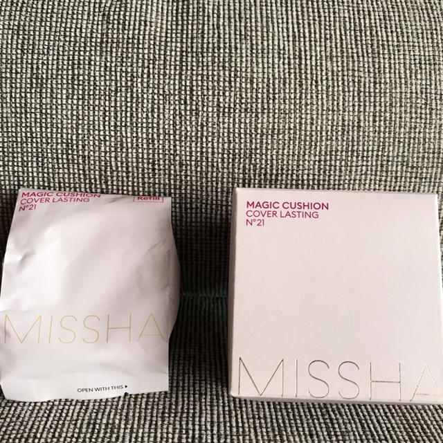 MISSHA(ミシャ)のミシャクッションファンデ コスメ/美容のベースメイク/化粧品(ファンデーション)の商品写真