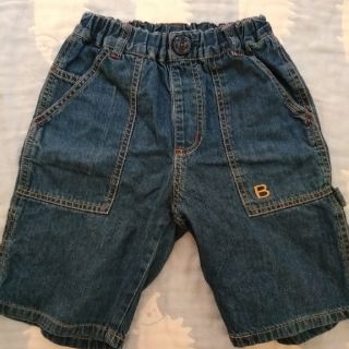 ブランシェス(Branshes)のデニム　ハーフパンツ　男の子　130(パンツ/スパッツ)