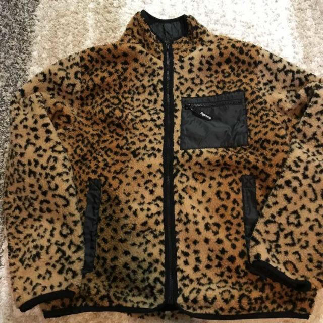 Supreme(シュプリーム)のsupreme leopard fleece reversible jacket メンズのジャケット/アウター(ブルゾン)の商品写真