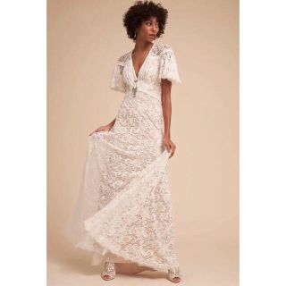 タダシショウジ(TADASHI SHOJI)の［ろぜ様専用］BHLDN ウェディングドレス(ウェディングドレス)