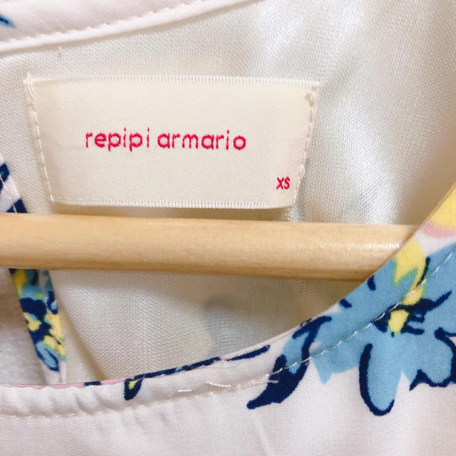 repipi armario(レピピアルマリオ)のrepipi armario  花柄ワンピース xs キッズ/ベビー/マタニティのキッズ服女の子用(90cm~)(ワンピース)の商品写真