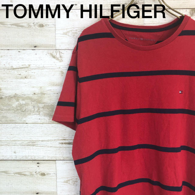 TOMMY HILFIGER(トミーヒルフィガー)のTOMMY HILFIGER(トミーヒルフィガー) ボーダー Tシャツ M メンズのトップス(Tシャツ/カットソー(半袖/袖なし))の商品写真