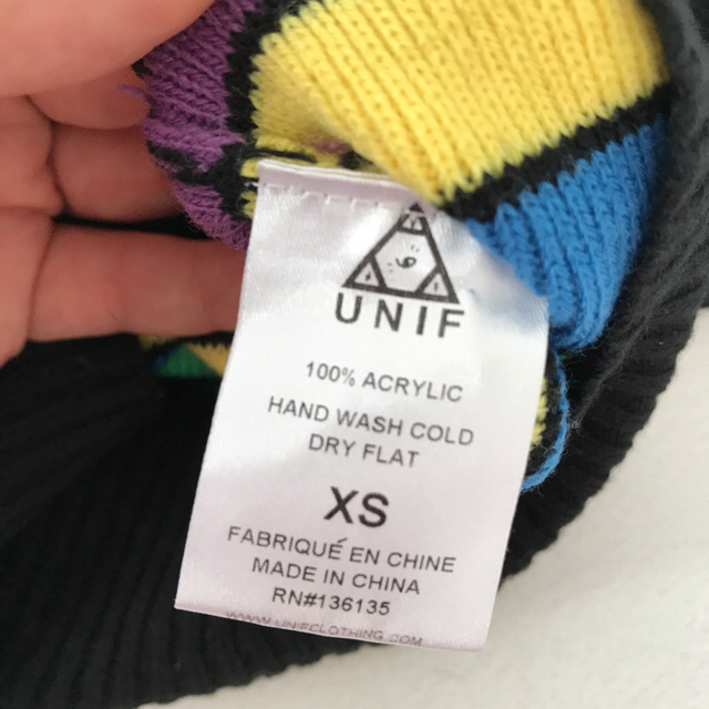 UNIF(ユニフ)の【レア】正規品★UNIF RAINBOW トップス レディースのトップス(ニット/セーター)の商品写真