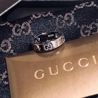 グッチ(Gucci)のGUCCI アイコンリング 750WG(リング(指輪))