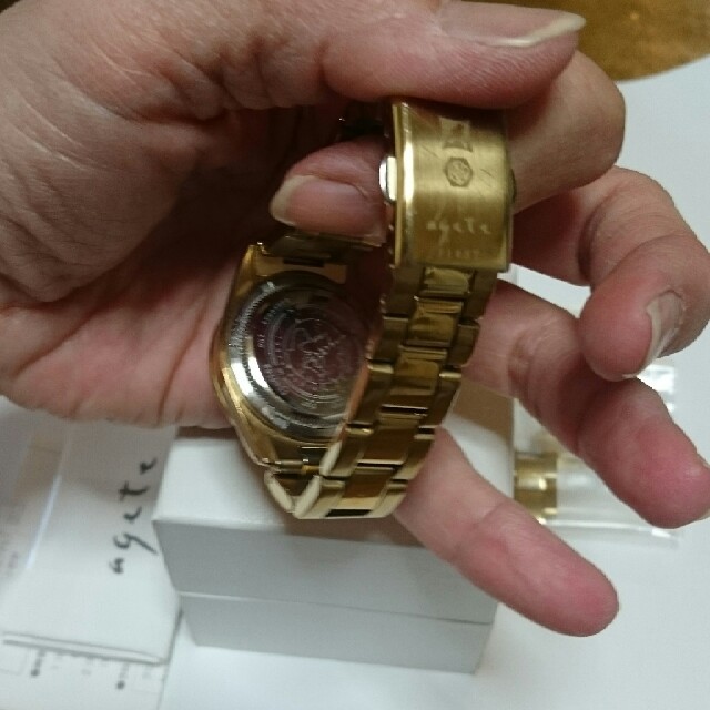 agete(アガット)の幸せプリン様 レディースのファッション小物(腕時計)の商品写真