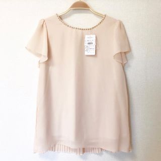 レストローズ(L'EST ROSE)の新品 バックプリーツブラウス(シャツ/ブラウス(半袖/袖なし))