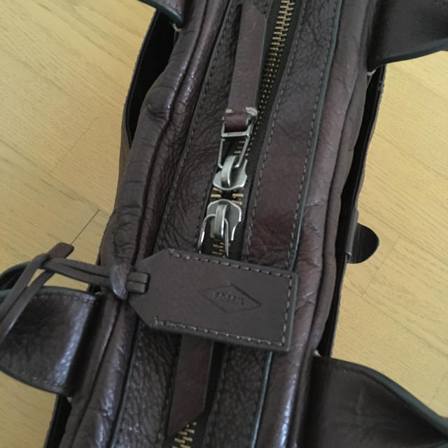 FOSSIL(フォッシル)のFOSSIL グローブレザー ビジネスバッグ  WYATT　WORKBAG メンズのバッグ(ビジネスバッグ)の商品写真