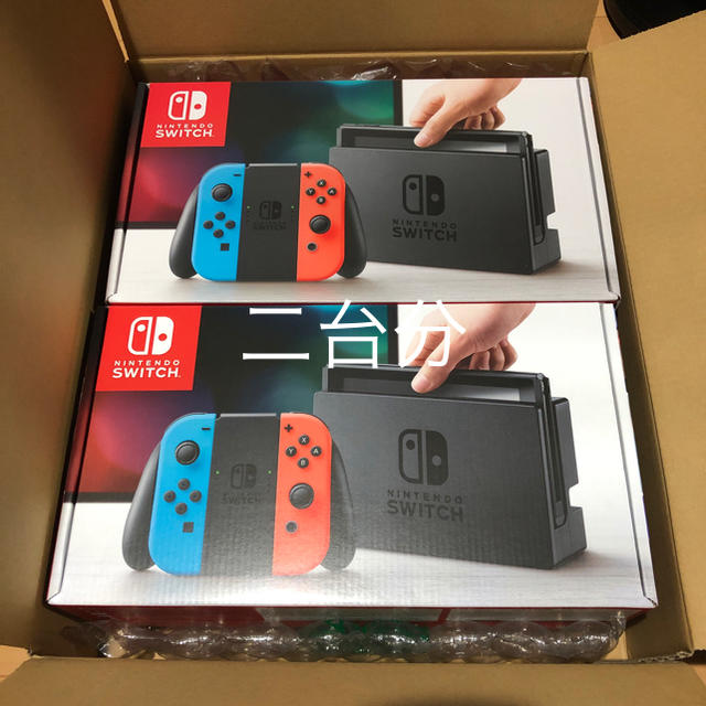 代引き手数料無料 Nintendo - Switch Nintendo Switch (R… / ネオンブルー (L) Joy-Con 家庭用ゲーム機本体