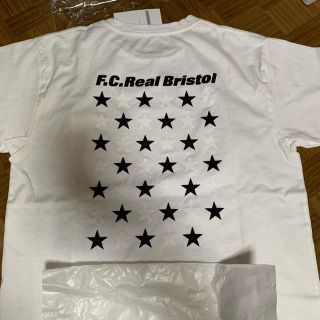 エフシーアールビー(F.C.R.B.)のFCRB 19ss 41 STAR TEE Lサイズ ホワイト 送料込(Tシャツ/カットソー(半袖/袖なし))