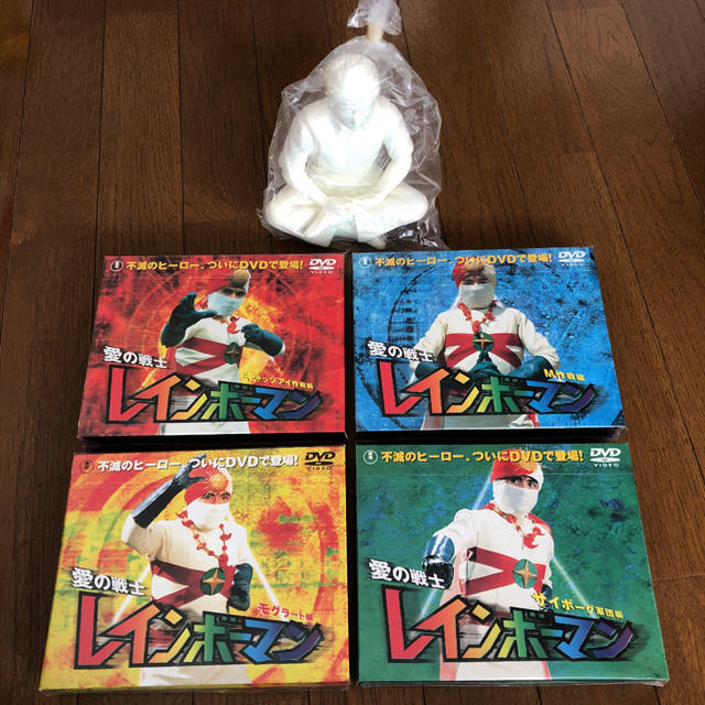 愛の戦士レインボーマンBOX + 全巻購入特典フィギュア エンタメ/ホビーのDVD/ブルーレイ(アニメ)の商品写真