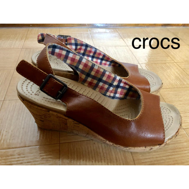 crocs(クロックス)のクロックス ウェッジソールサンダル レディースの靴/シューズ(サンダル)の商品写真