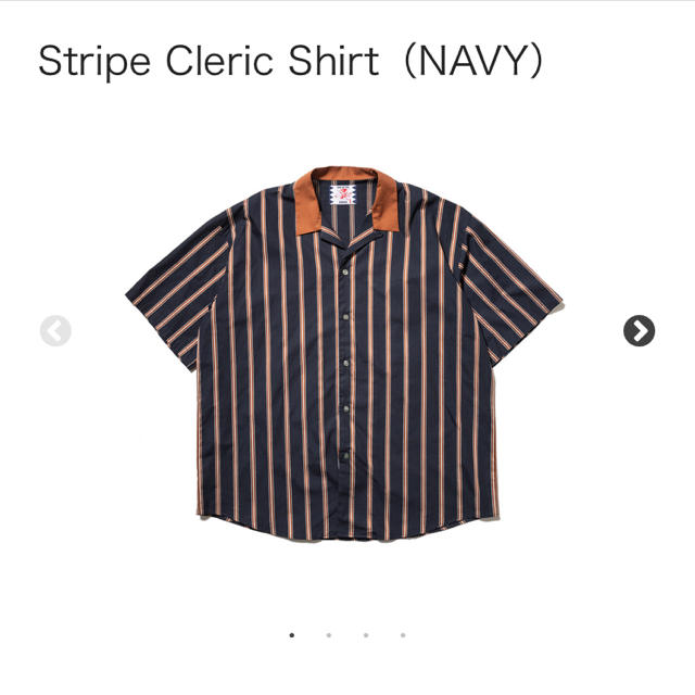 SUNSEA(サンシー)のson of the cheese stripe shirt メンズのトップス(シャツ)の商品写真