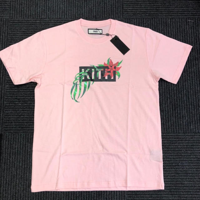 KITH（キス）CLASSIC BOXLOGO Tシャツ★ピンク / サイズM