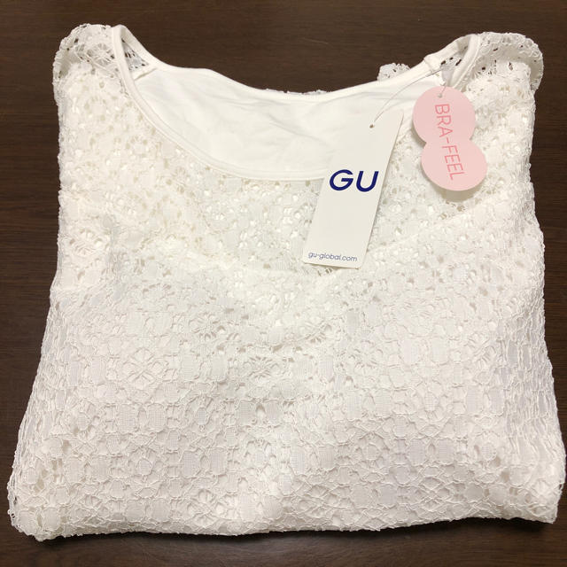GU(ジーユー)のGU ブラフィールソウレースT レディースのトップス(Tシャツ(半袖/袖なし))の商品写真