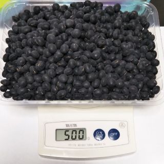 平成30年産　丹波黒大豆　500g　ぶどう豆　丹波の黒豆(野菜)