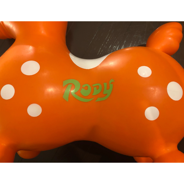 Rody(ロディ)のロディ 台座付き オレンジ色 キッズ/ベビー/マタニティのおもちゃ(その他)の商品写真