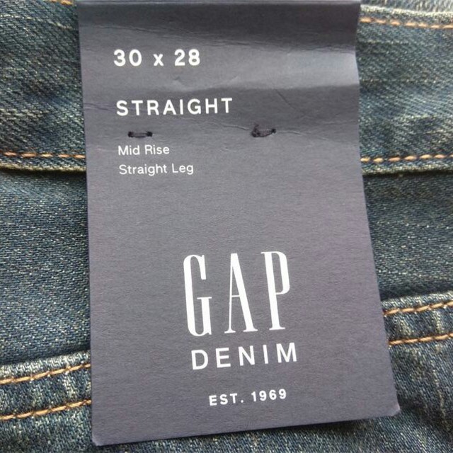 GAP(ギャップ)のGAP キッズ BOYS 1969 ストレート  ダーク ブルー ジーンズ メンズのパンツ(デニム/ジーンズ)の商品写真