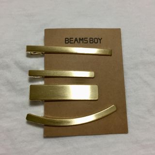 ビームスボーイ(BEAMS BOY)の【BEAMS BOY】ゴールド ヘアピン ヘアバレッタ(バレッタ/ヘアクリップ)