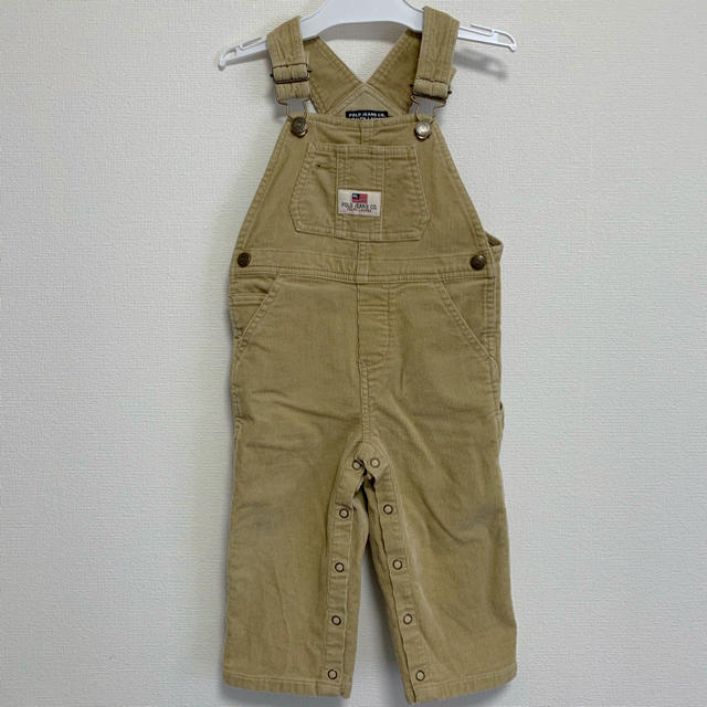 Ralph Lauren(ラルフローレン)のRalph Lauren コーデュロイオーバーオール キッズ/ベビー/マタニティのキッズ服男の子用(90cm~)(パンツ/スパッツ)の商品写真