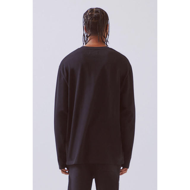 fog essentials ロンT 黒 S ロングTシャツ エッセンシャルズ fog essentials ロンT 黒 S ロングTシャツ エッセンシャルズ